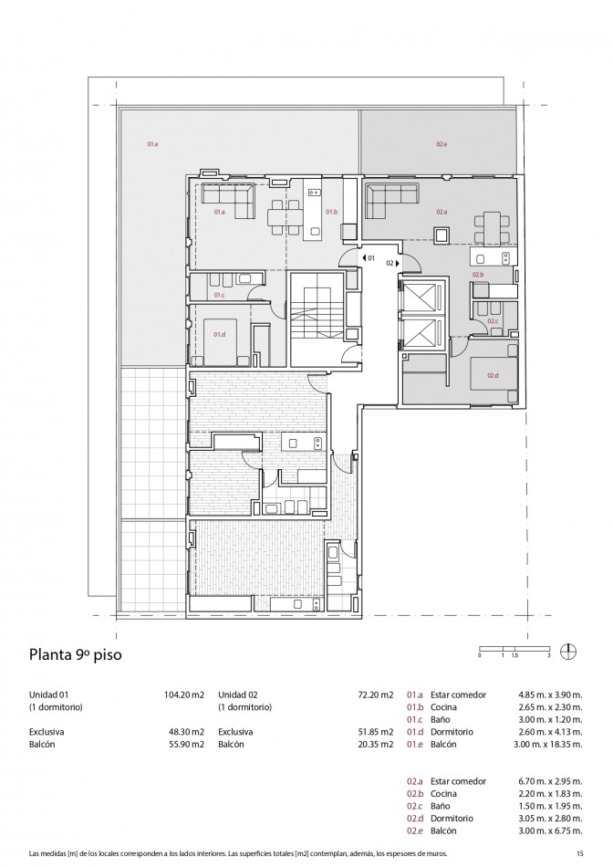 Venta Departamento Dos Dormitorios  Dorrego y Zeballos, Tribunales