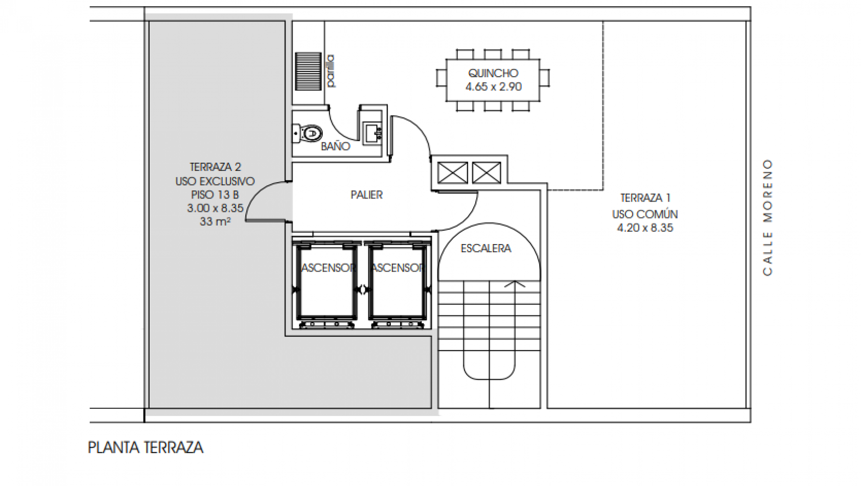 Venta Departamento Un Dormitorio/ Monoambiente divisible  Moreno 1100 Agosto 2025