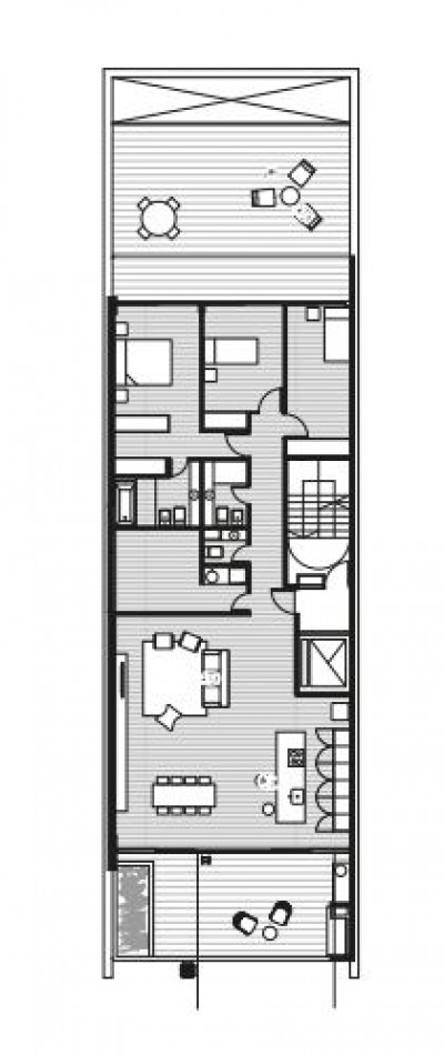 VENTA DEPARTAMENTO PISO EXCLUSIVO TRES DORMITORIOS CON COCHERA PISO 5 BALCARCE Y JUJUY MARZO 2025