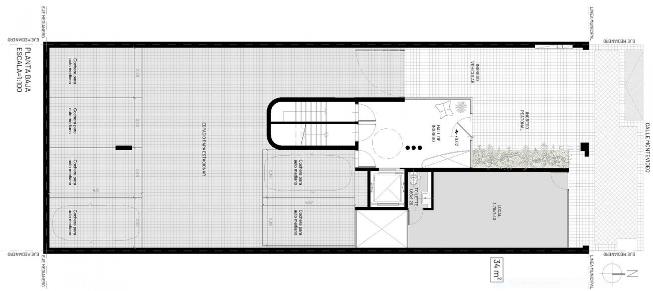 VENTA DEPARTAMENTO DOS DORMITORIOS CF CON BALCON MONTEVIDEO 900 POZO!!