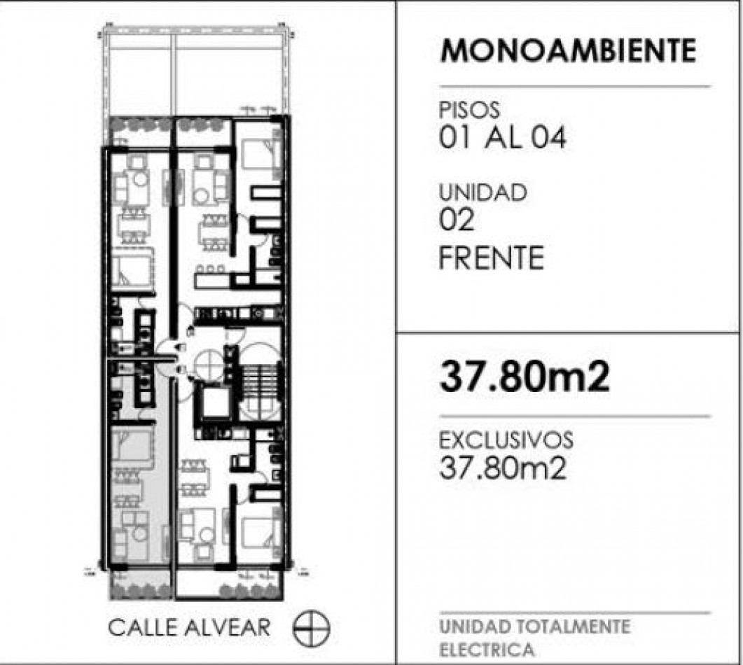 VENTA MONOAMBIENTE FRENTE ALVEAR Y CATAMARCA FINANCIACION 2026