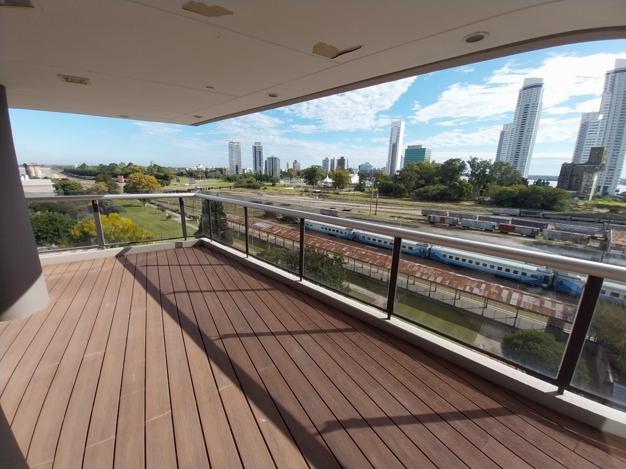 VENTA TREMENDO DEPARTAMENTO SEMIPISO DOS DORMITORIOS CON VISTA AL RIO ESTRENAR