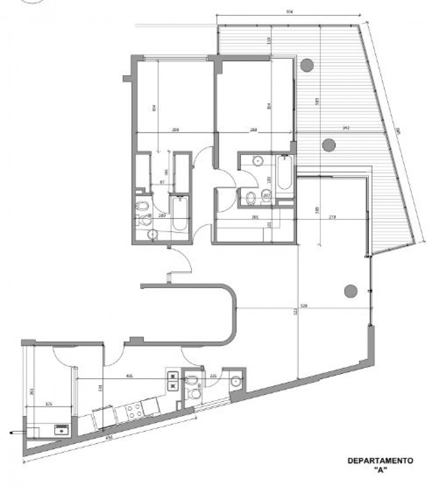 VENTA TREMENDO DEPARTAMENTO SEMIPISO DOS DORMITORIOS CON VISTA AL RIO ESTRENAR