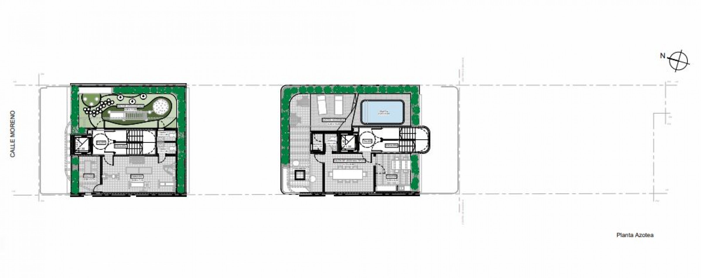 VENTA CASA DOS DORMITORIOS CON TERRAZA USO EXCLISVO MORENO Y SAN JUAN ENTREGA 2028 CANJE POR CEREAL