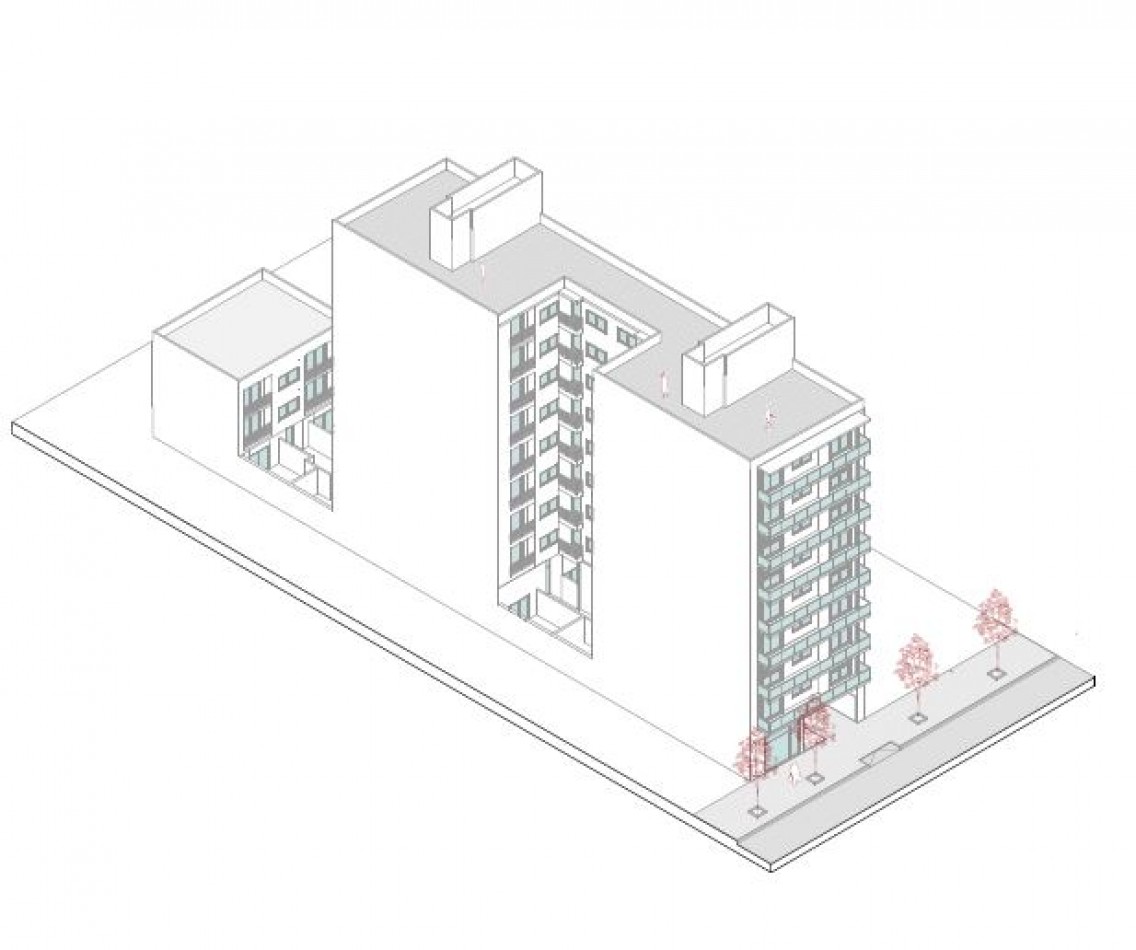 VENTA EDIFICIO AL POZO DEPARTAMENTO UN DORMITORIO SAN MARTIN Y URQUIZA, ENTREGA JUNIO 2026