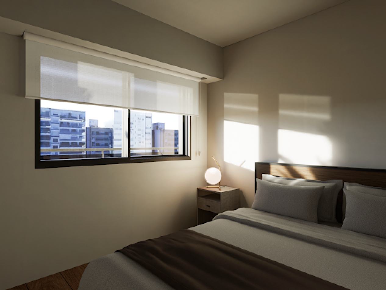 VENTA DEPARTAMENTO UN DORMITORIO SAN JUAN Y JUAN MANUEL  DE ROSAS NOVIEMBRE 2026 ANTICIPO Y CUOTAS FIJAS EN DOLARES
