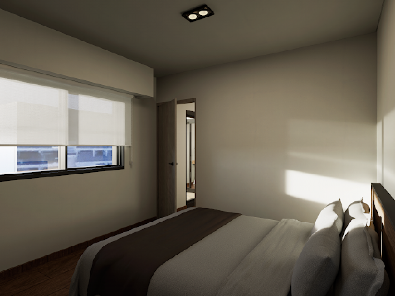 VENTA DEPARTAMENTO UN DORMITORIO SAN JUAN Y JUAN MANUEL  DE ROSAS NOVIEMBRE 2026 ANTICIPO Y CUOTAS FIJAS EN DOLARES