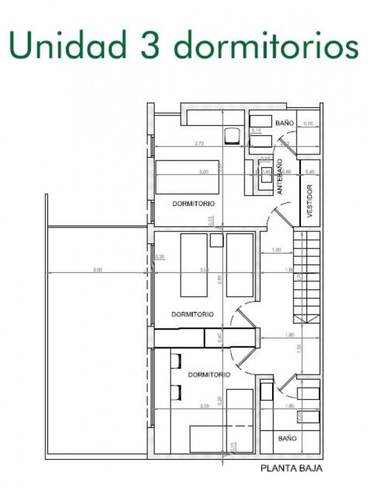 BARRIO PRIVADO VENTA DEPARTAMENTO TRES DORMITORIOS PARA 13 FUNES