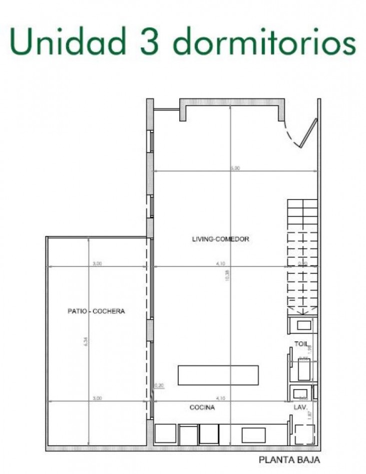 BARRIO PRIVADO VENTA DEPARTAMENTO TRES DORMITORIOS PARA 13 FUNES