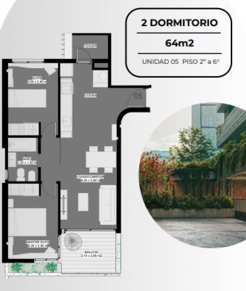ZONA RIO VENTA DEPARTAMENTO DOS DORMITORIOS MORENO Y CATAMARCA ANTICIPO Y 48 CUOTAS 
