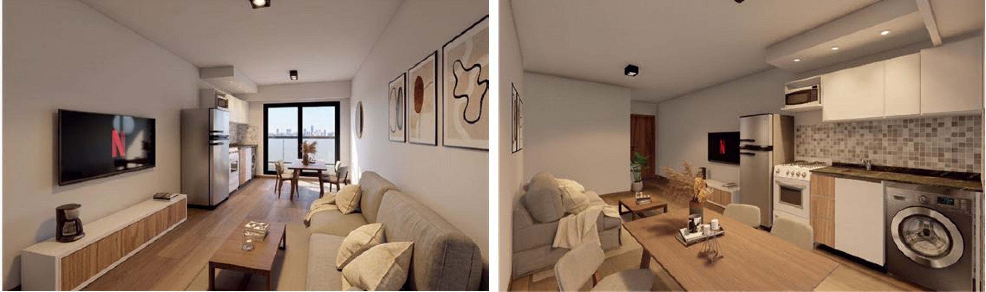 ZONA CENTRO PARAGUAY Y SAN JUAN VENTA DEPARTAMENTO UN DORMITORIO POSESION DICIEMBRE 2027