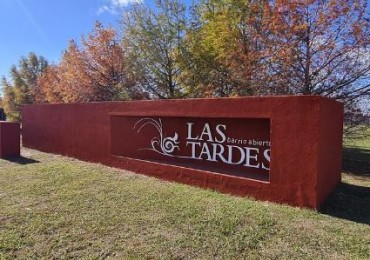 VENTA TERRENO LAS TARDES BARRIO ABIERTO ROLDAN