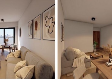 ZONA CENTRO PARAGUAY Y SAN JUAN VENTA DEPARTAMENTO UN DORMITORIO POSESION DICIEMBRE 2027